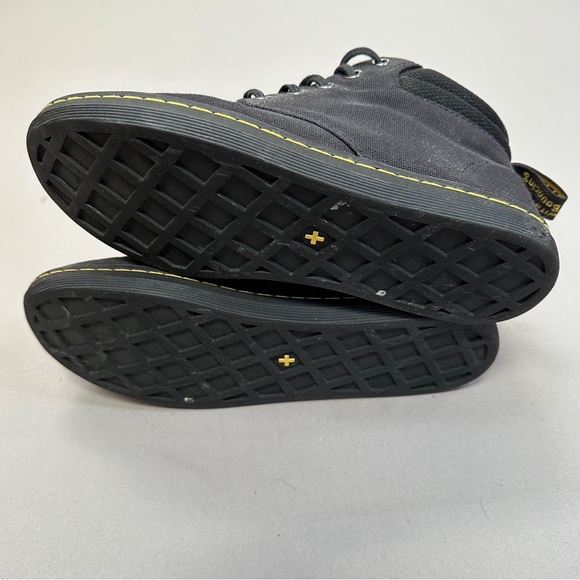DR. MARTENS black Belmont canvas lace up boots, 7 women’s 7L. - Picture 5 of 7
